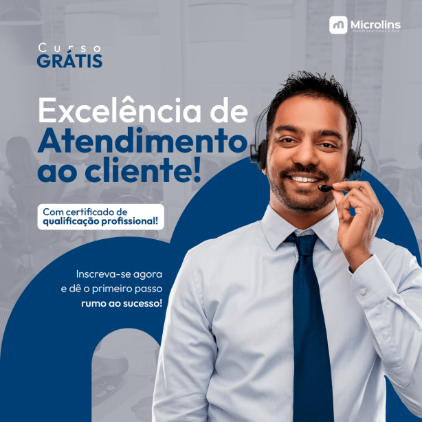 Curso Excelência de Atendimento ao Cliente - Grátis
