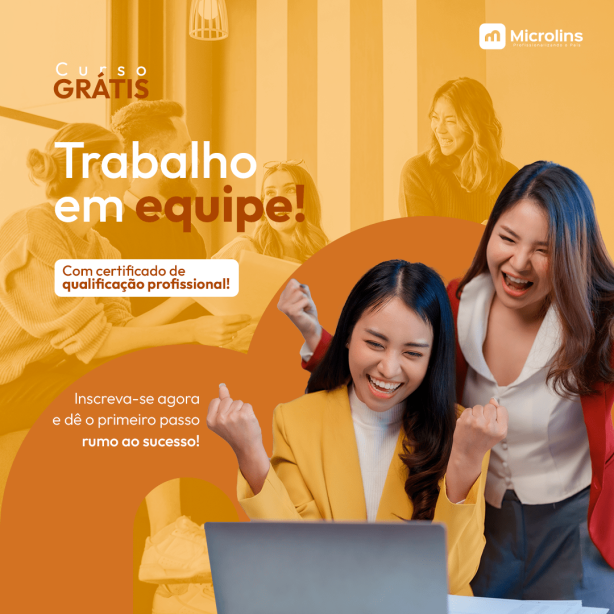 Curso Trabalho em Equipe - Grátis